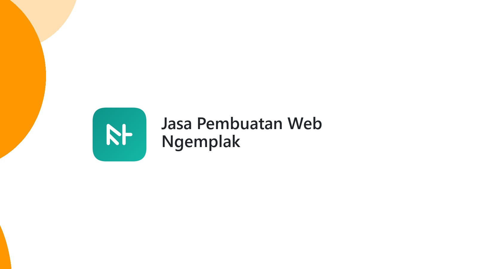 Jasa Pembuatan Web Ngemplak