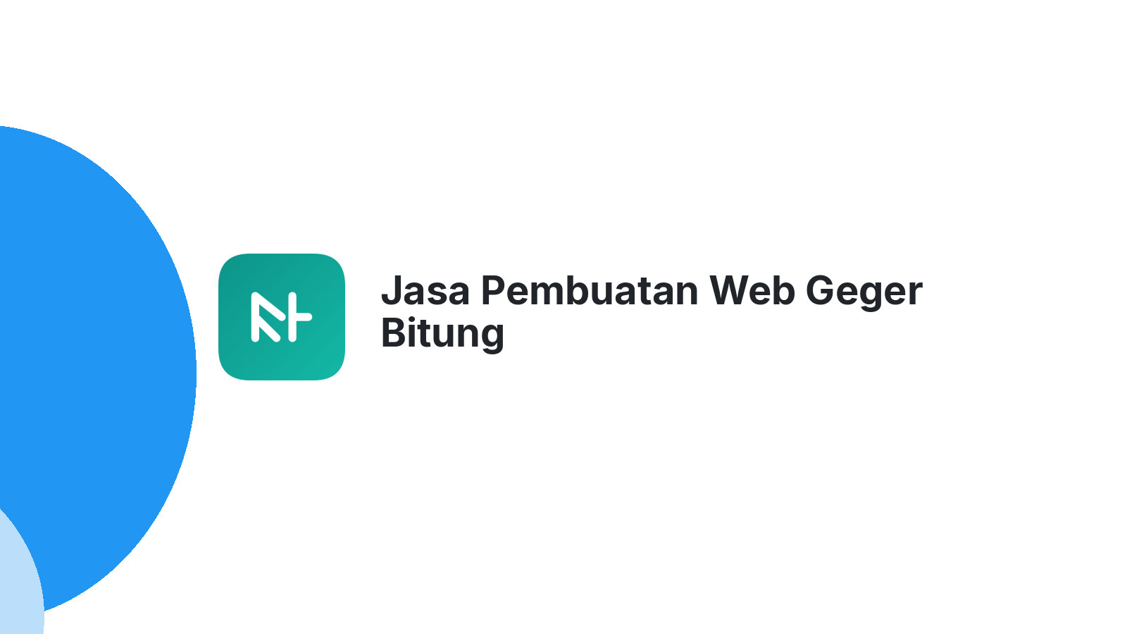 Jasa Pembuatan Web Geger Bitung