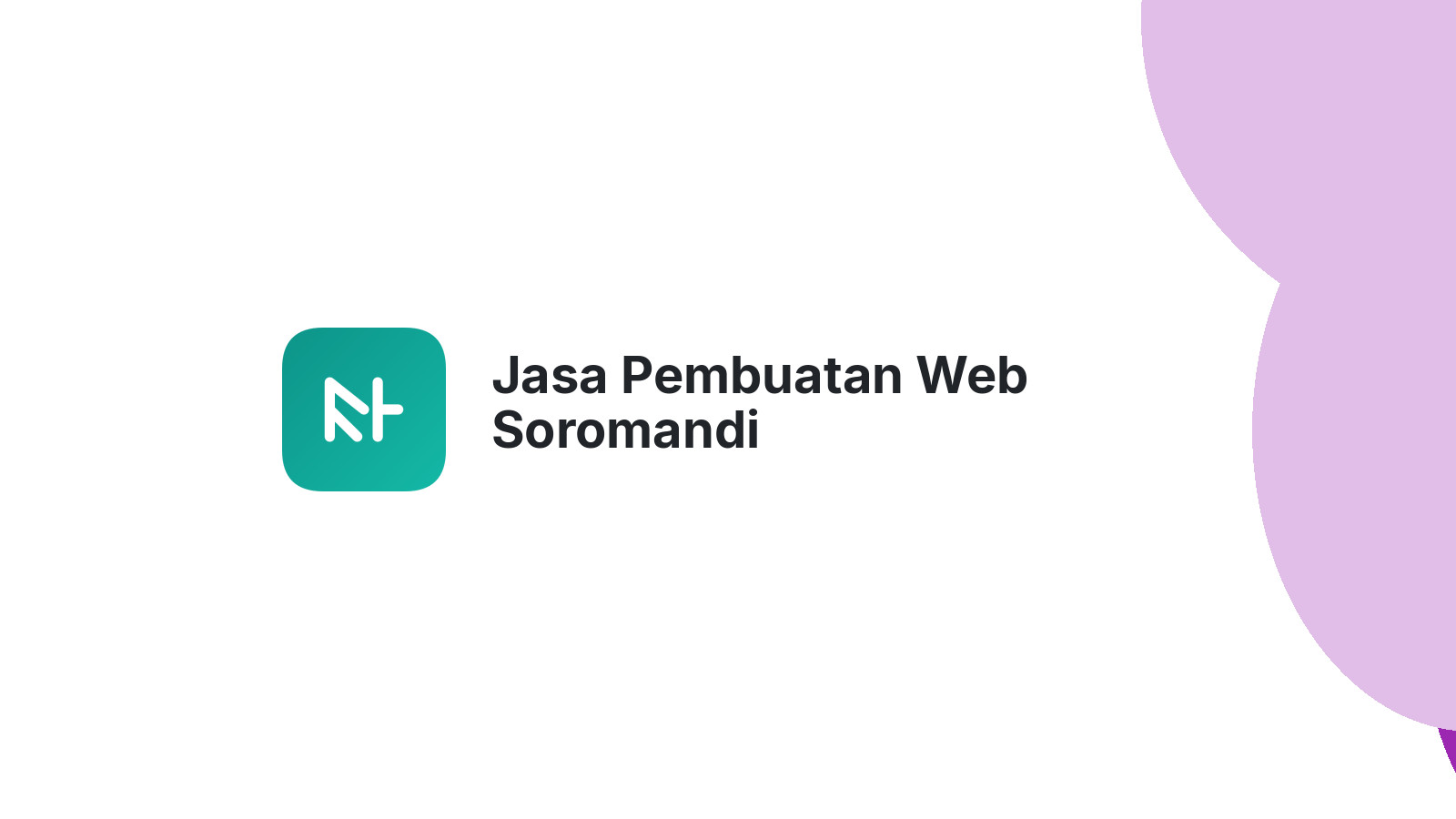 Jasa Pembuatan Web Soromandi