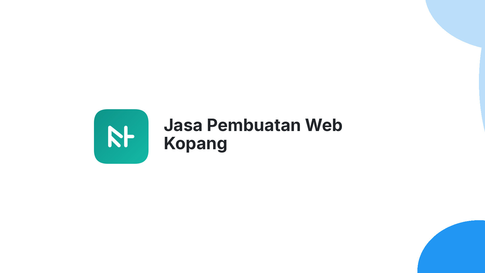 Jasa Pembuatan Web Kopang