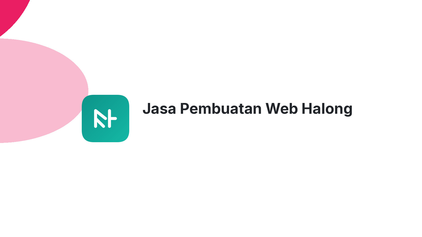 Jasa Pembuatan Web Halong
