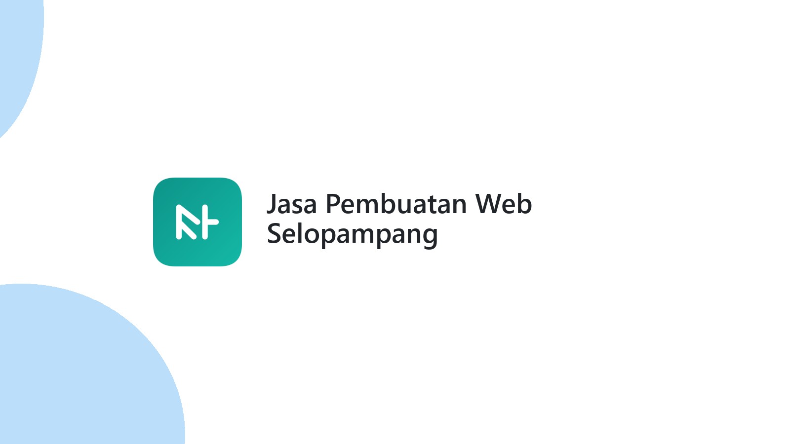 Jasa Pembuatan Web Selopampang