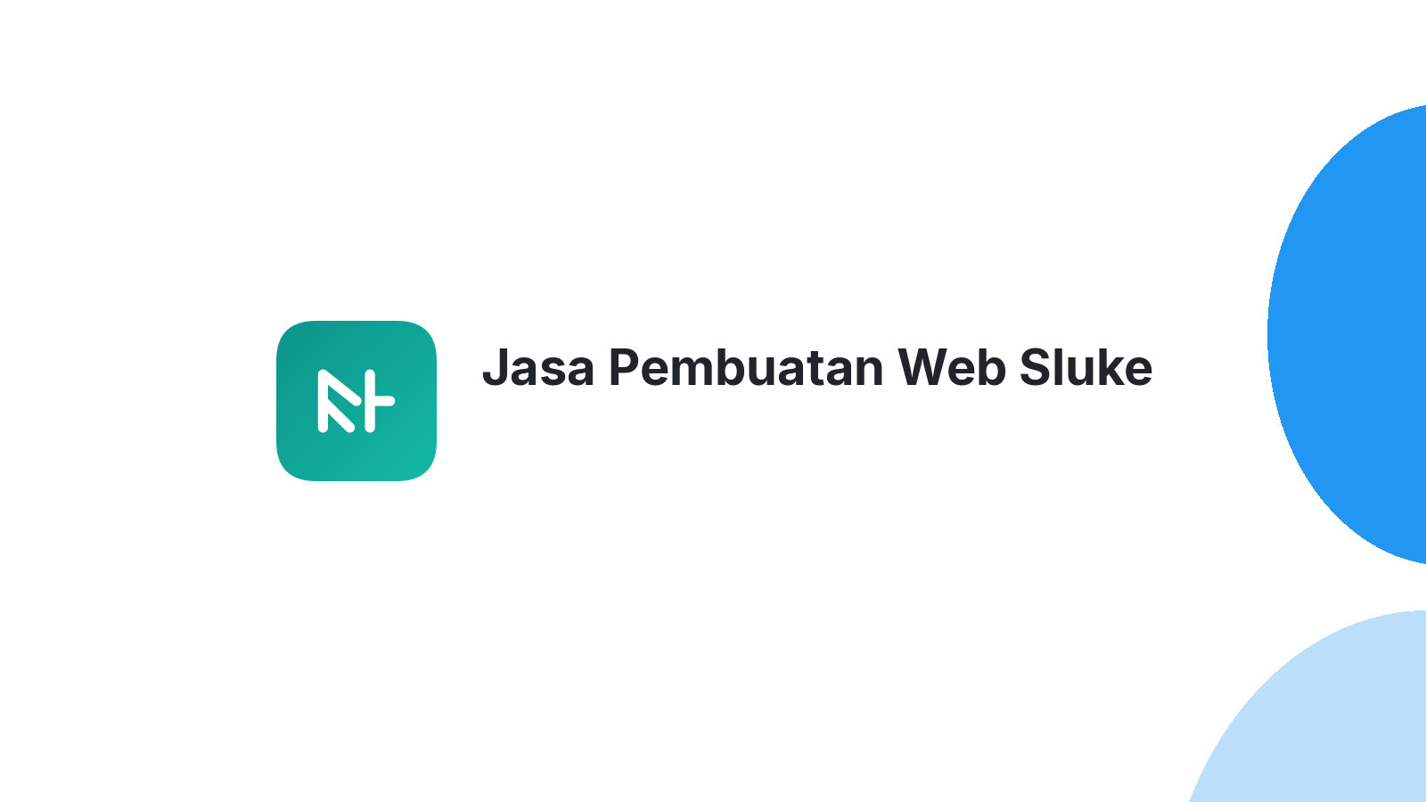 Jasa Pembuatan Web Sluke