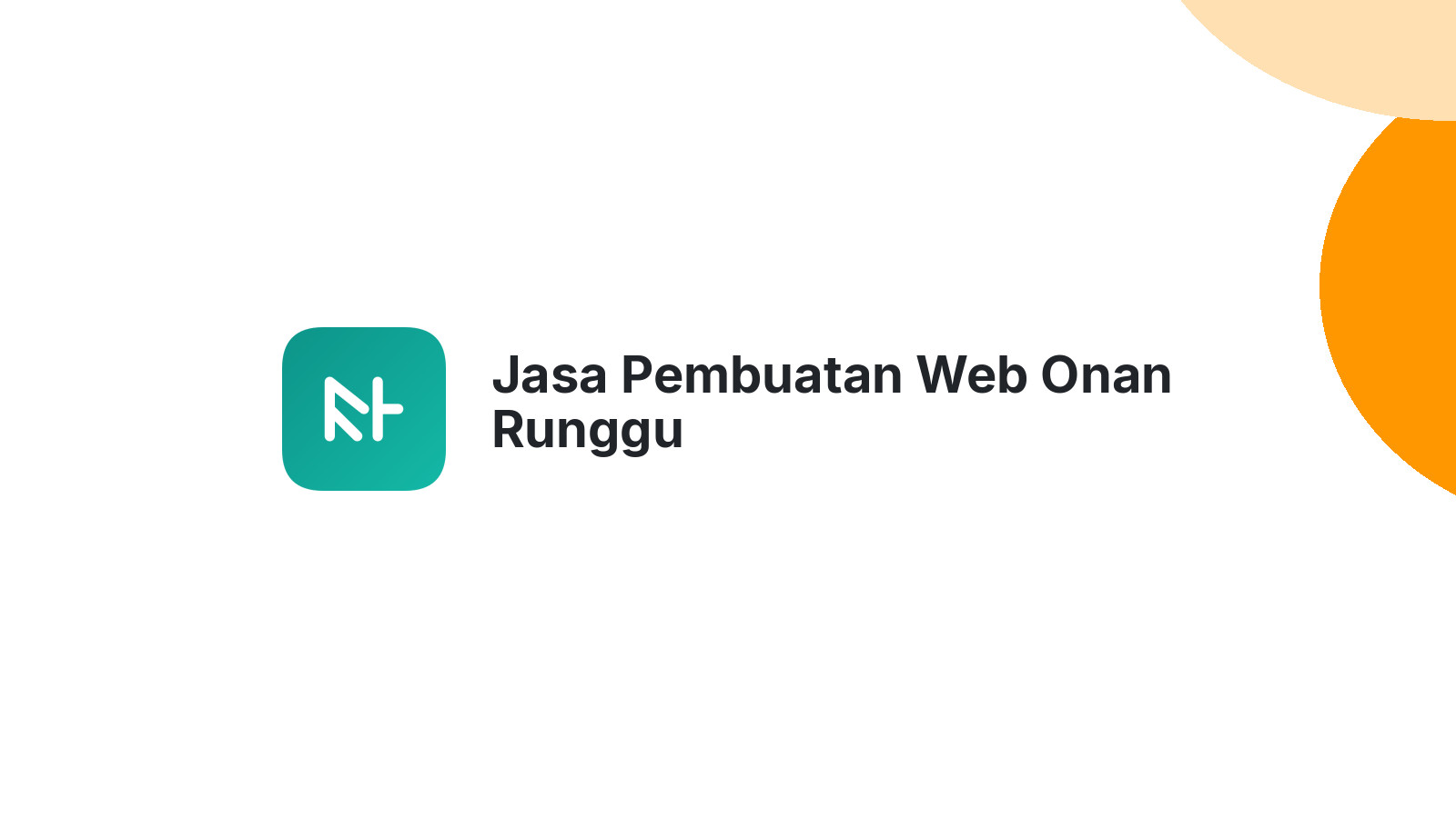 Jasa Pembuatan Web Onan Runggu