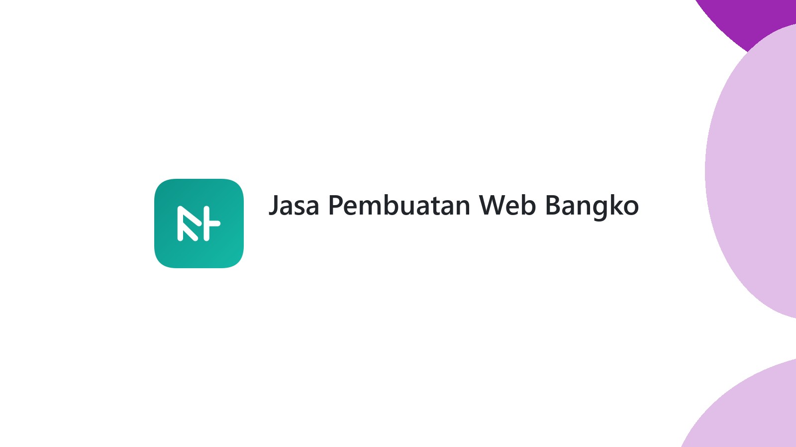 Jasa Pembuatan Web Bangko