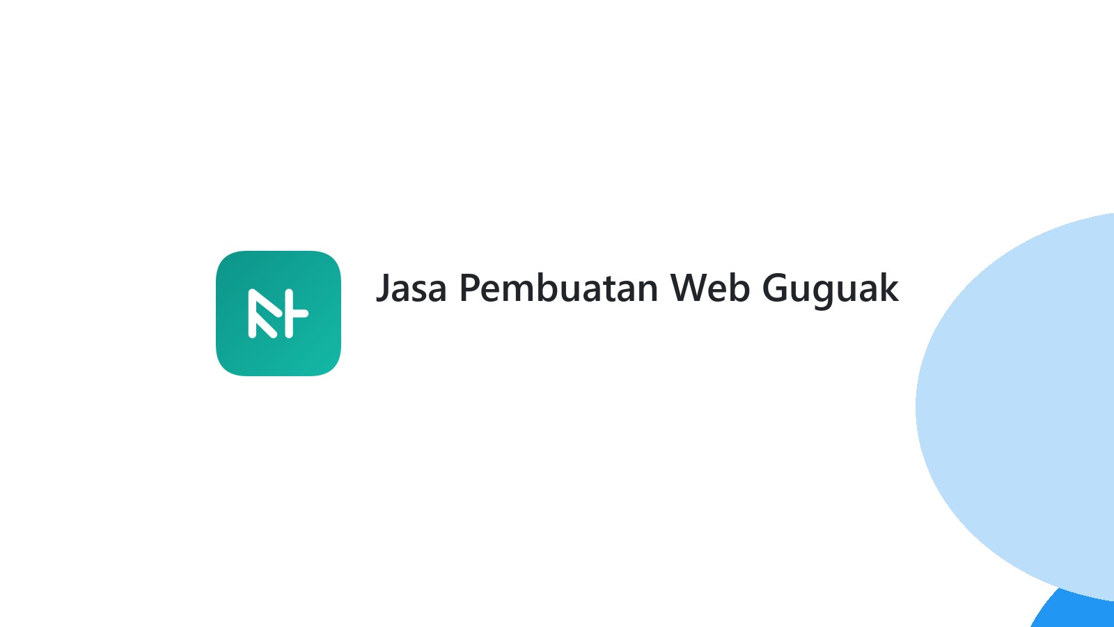 Jasa Pembuatan Web Guguak