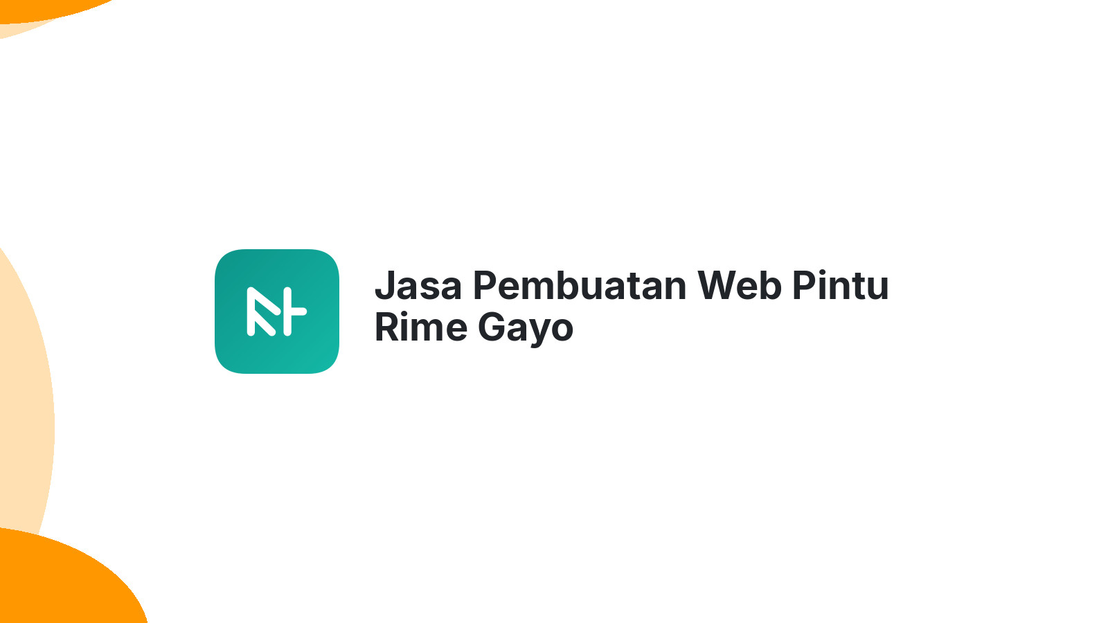 Jasa Pembuatan Web Pintu Rime Gayo