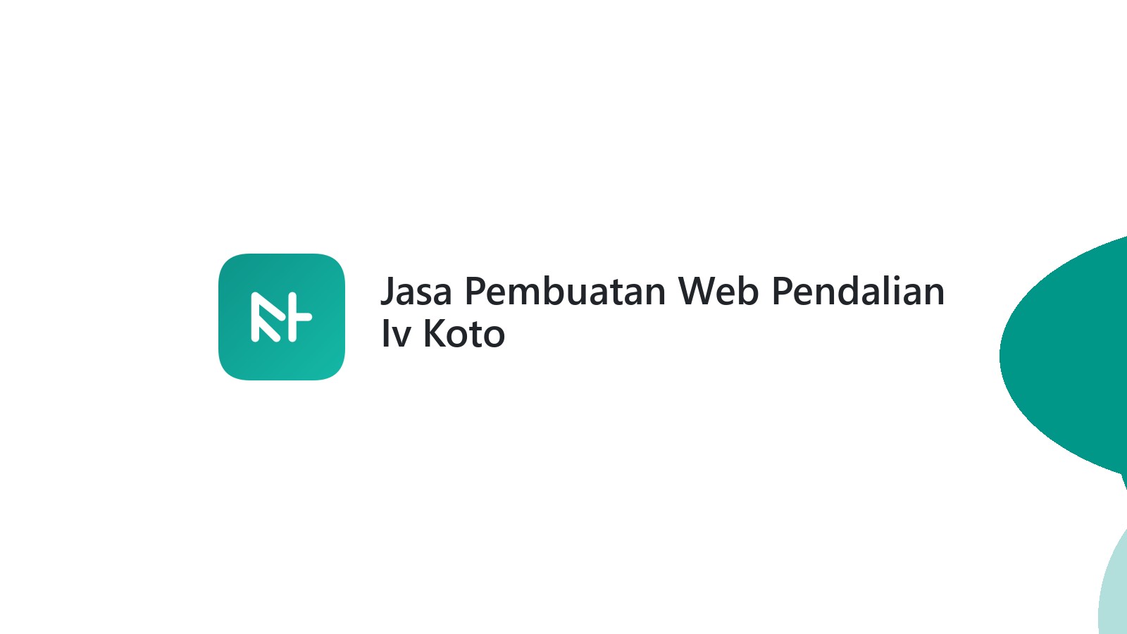 Jasa Pembuatan Web Pendalian Iv Koto
