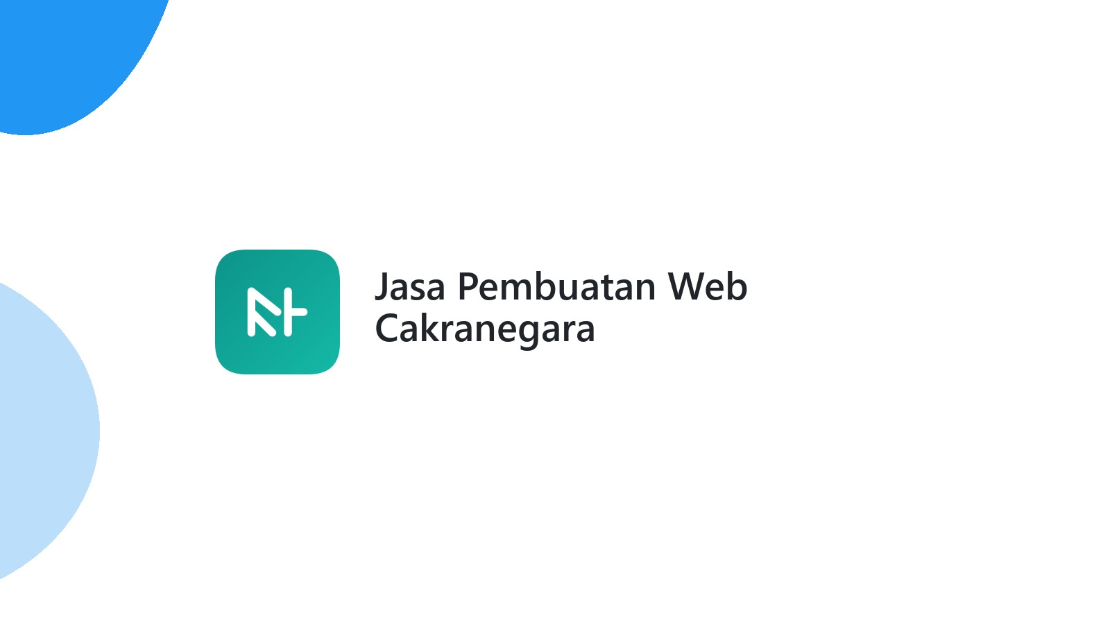 Jasa Pembuatan Web Cakranegara