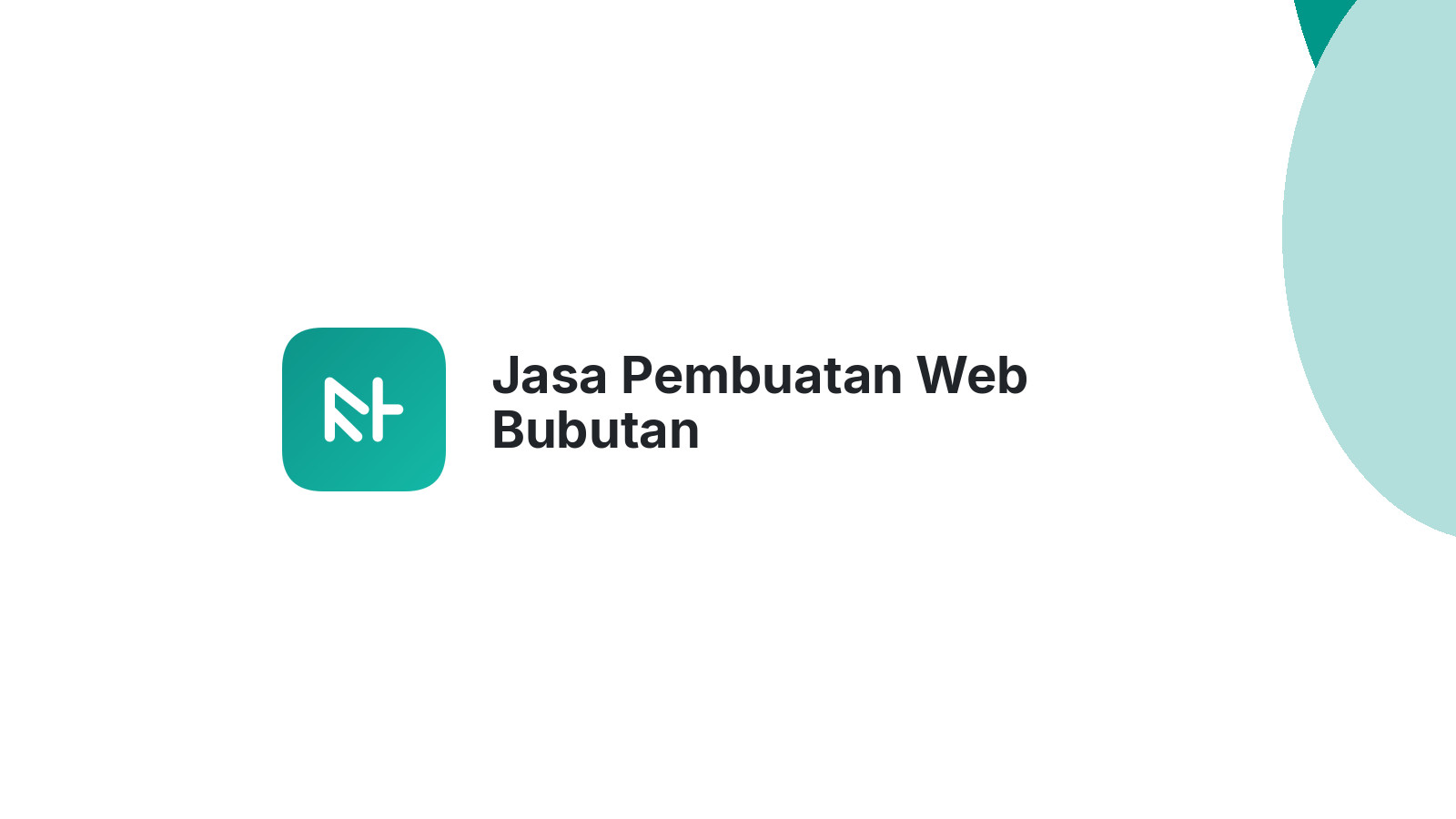 Jasa Pembuatan Web Bubutan
