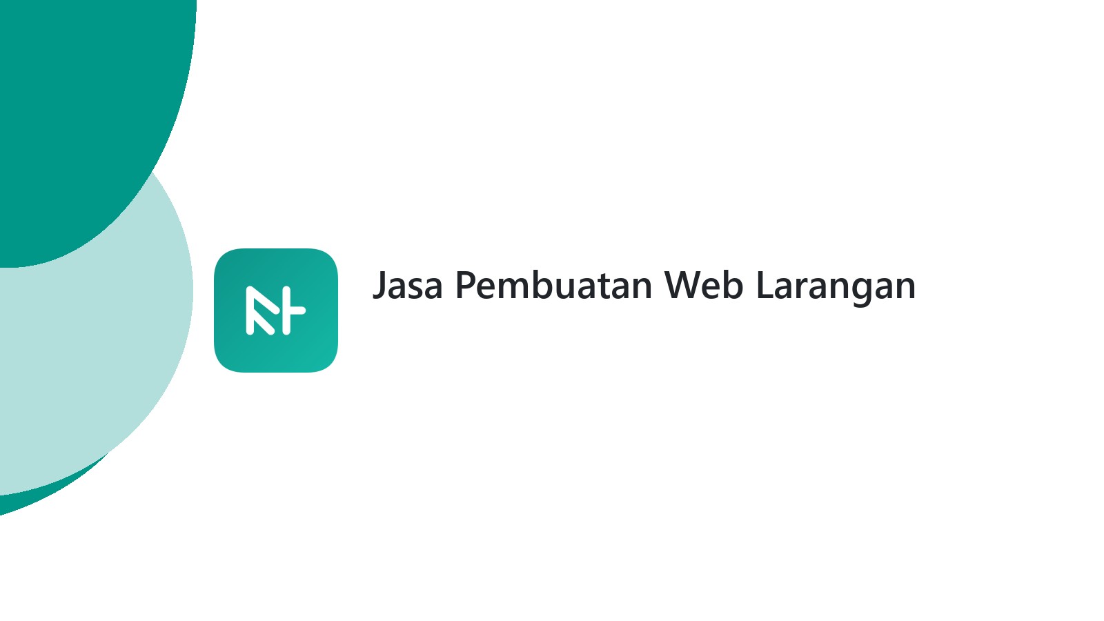 Jasa Pembuatan Web Larangan