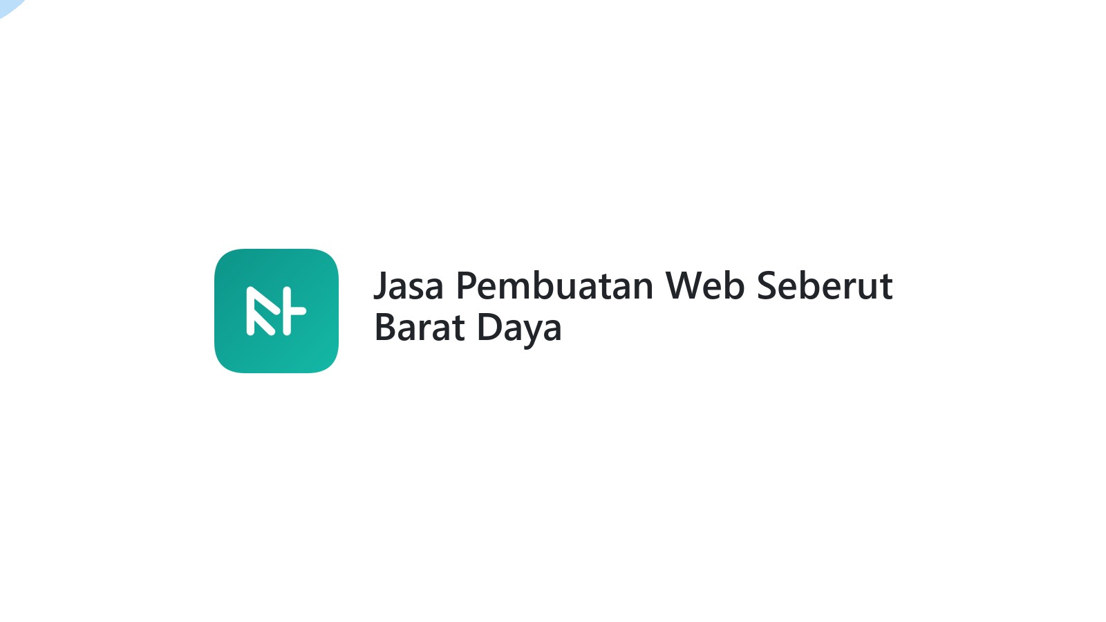 Jasa Pembuatan Web Seberut Barat Daya