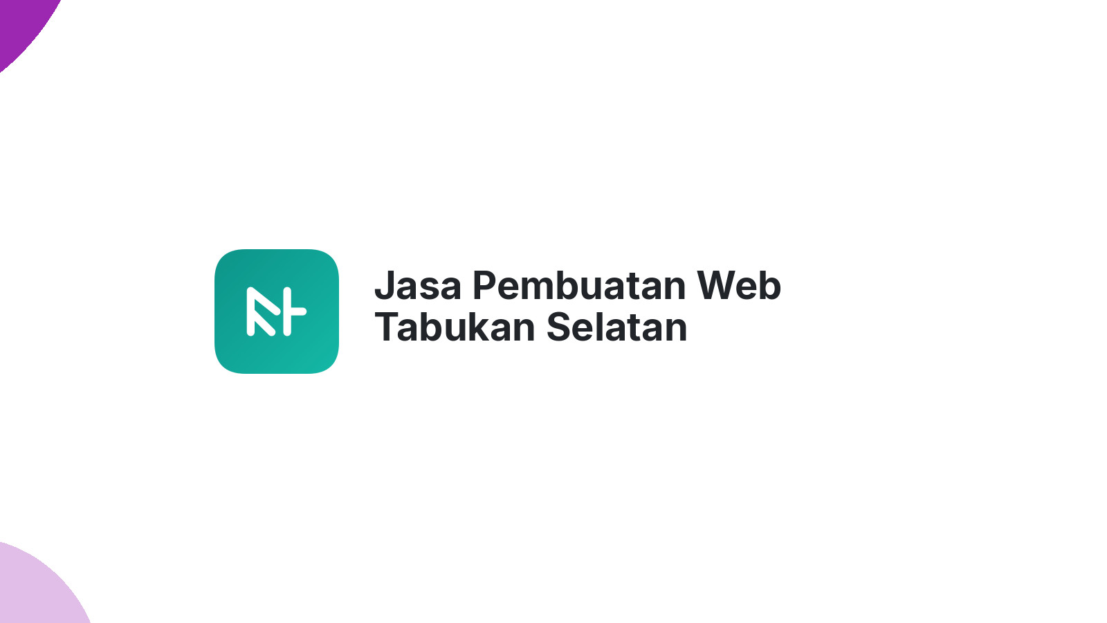 Jasa Pembuatan Web Tabukan Selatan