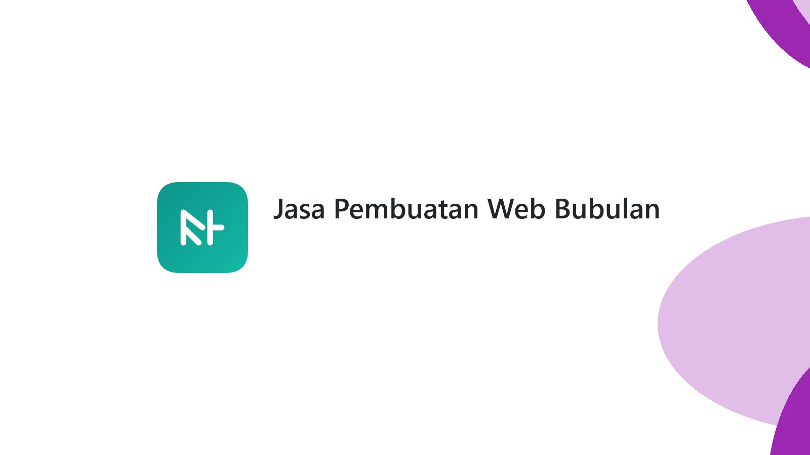 Jasa Pembuatan Web Bubulan