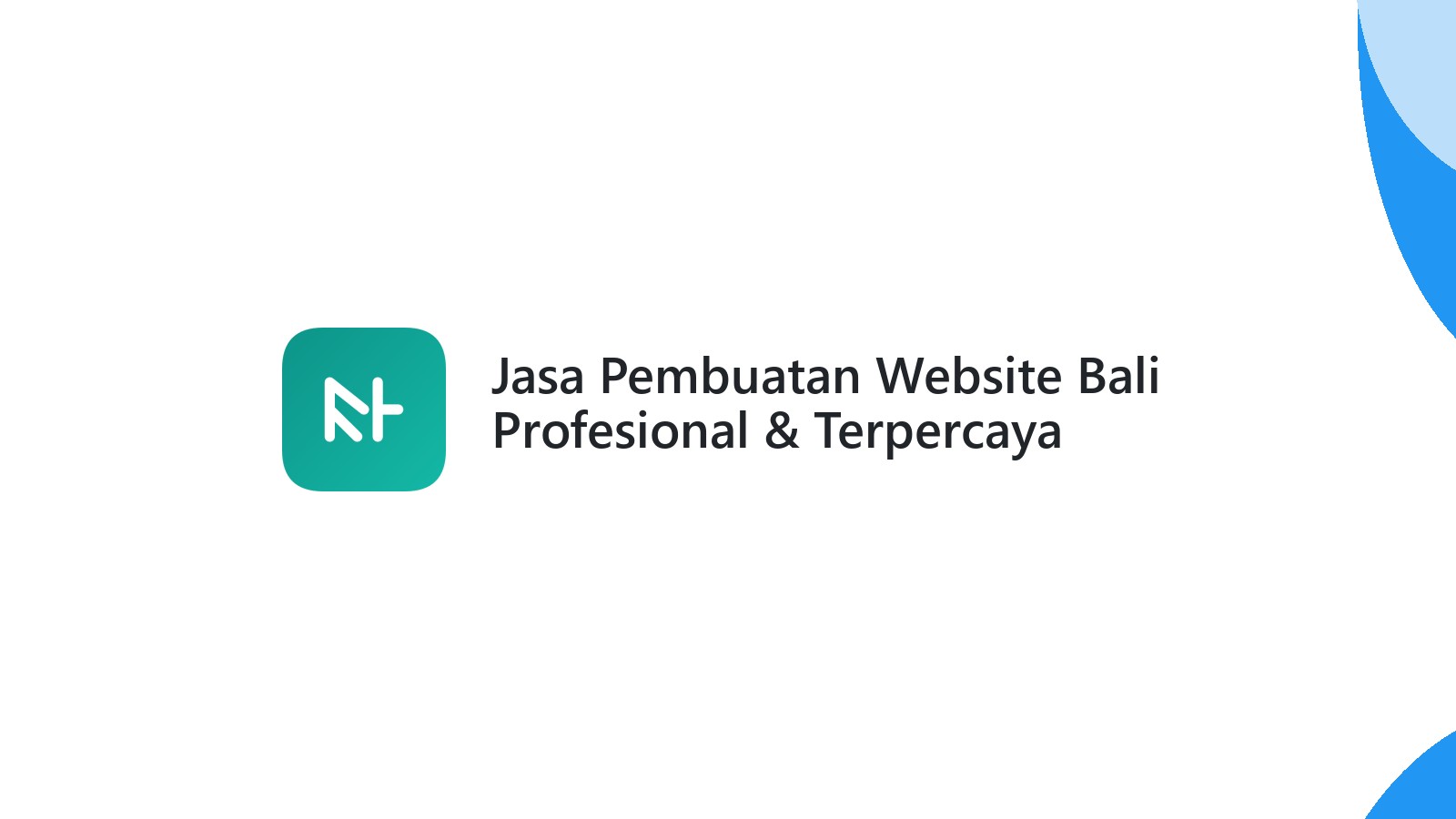Jasa Pembuatan Website Bali Profesional & Terpercaya