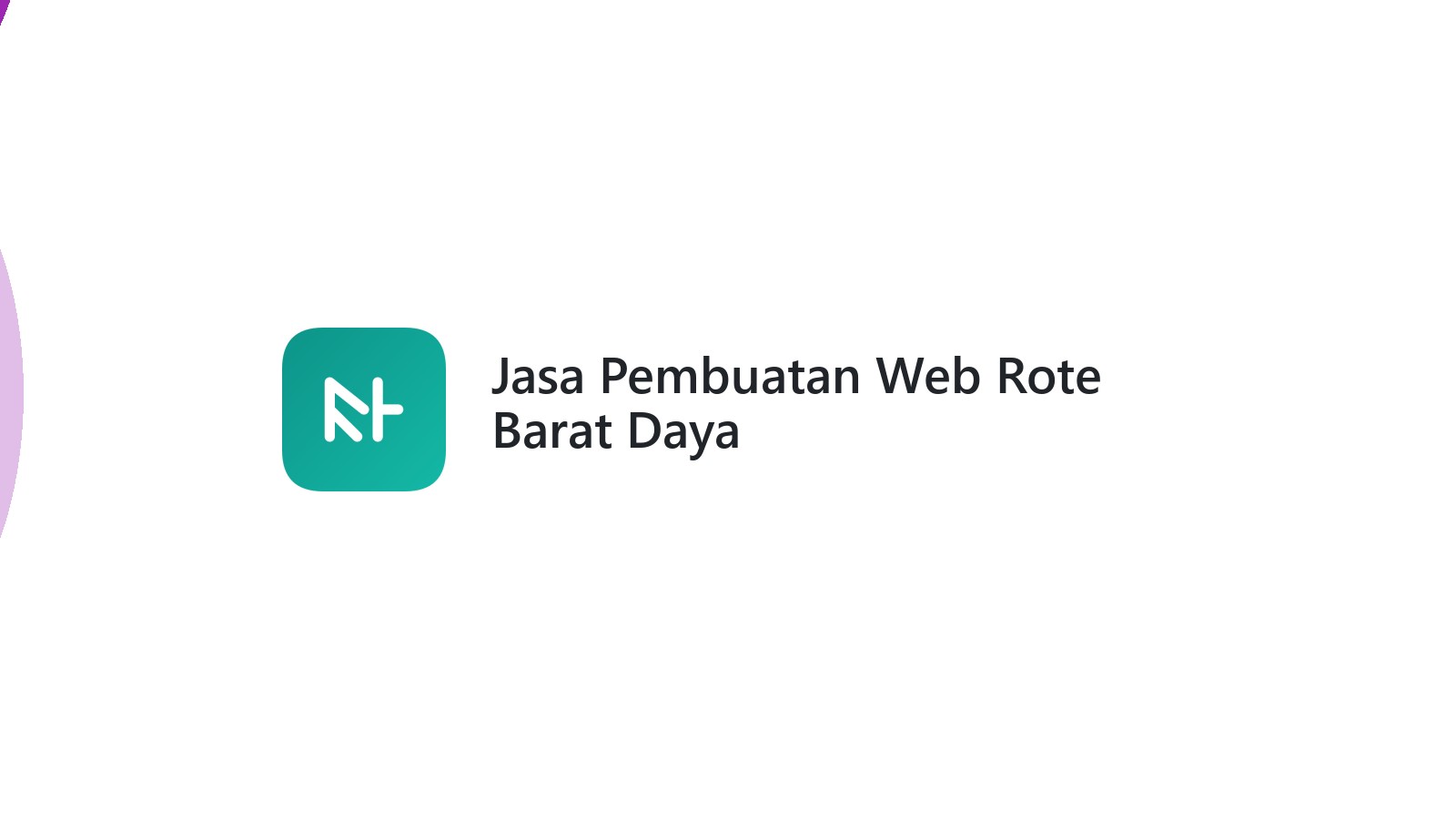 Jasa Pembuatan Web Rote Barat Daya