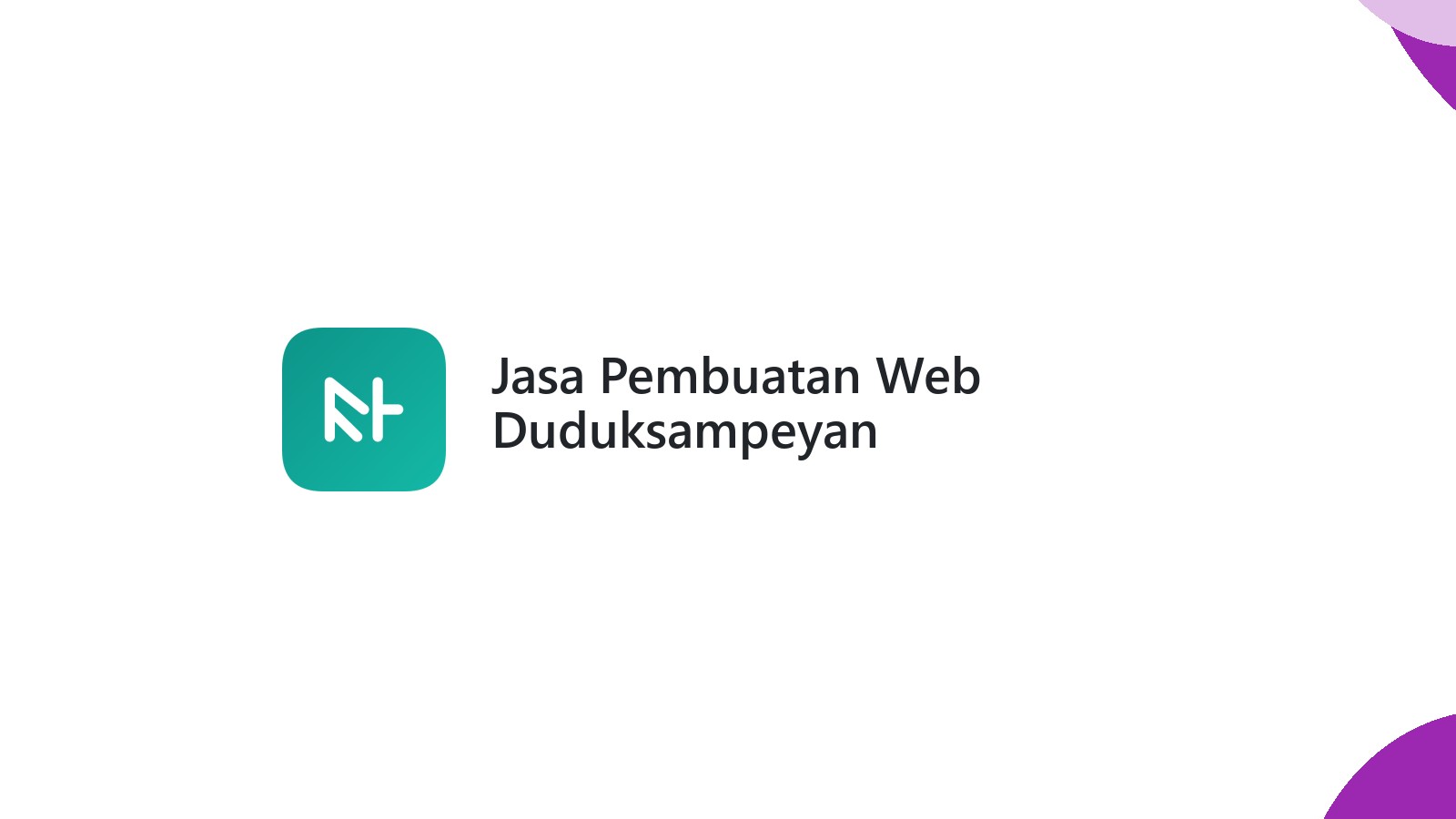 Jasa Pembuatan Web Duduksampeyan