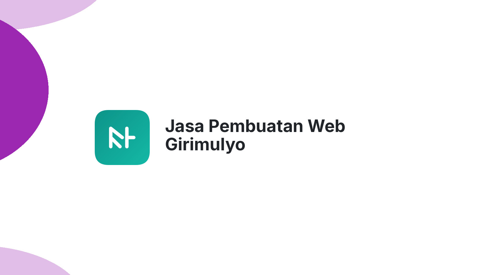 Jasa Pembuatan Web Girimulyo
