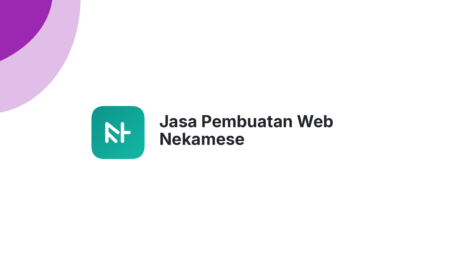 Jasa Pembuatan Web Nekamese