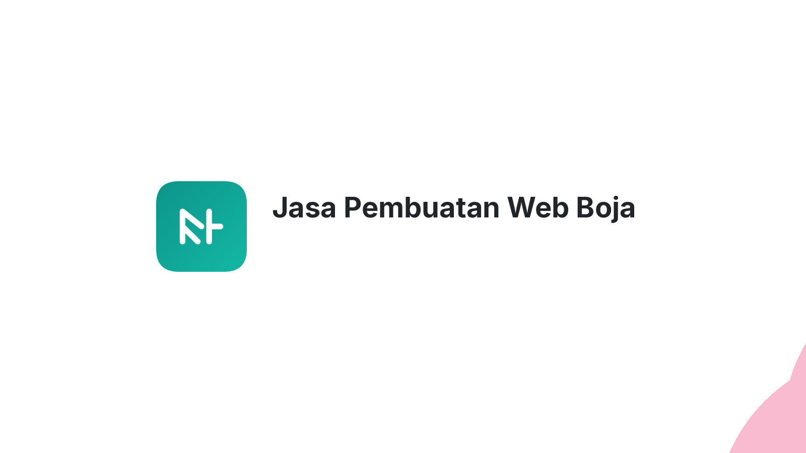 Jasa Pembuatan Web Boja