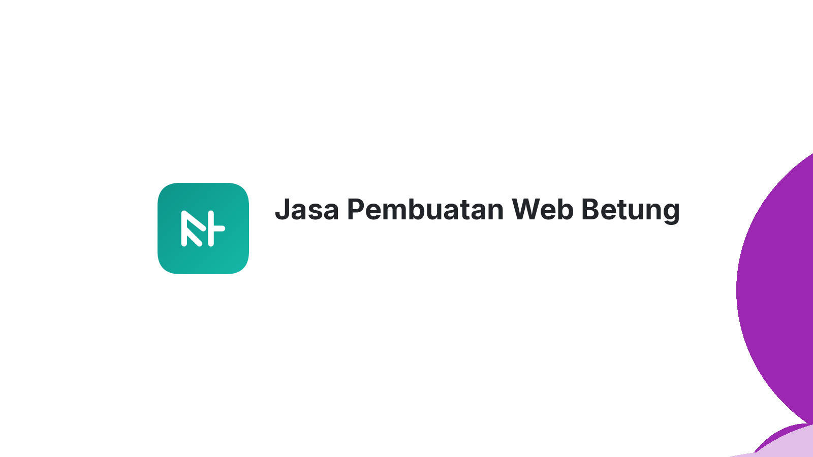 Jasa Pembuatan Web Betung