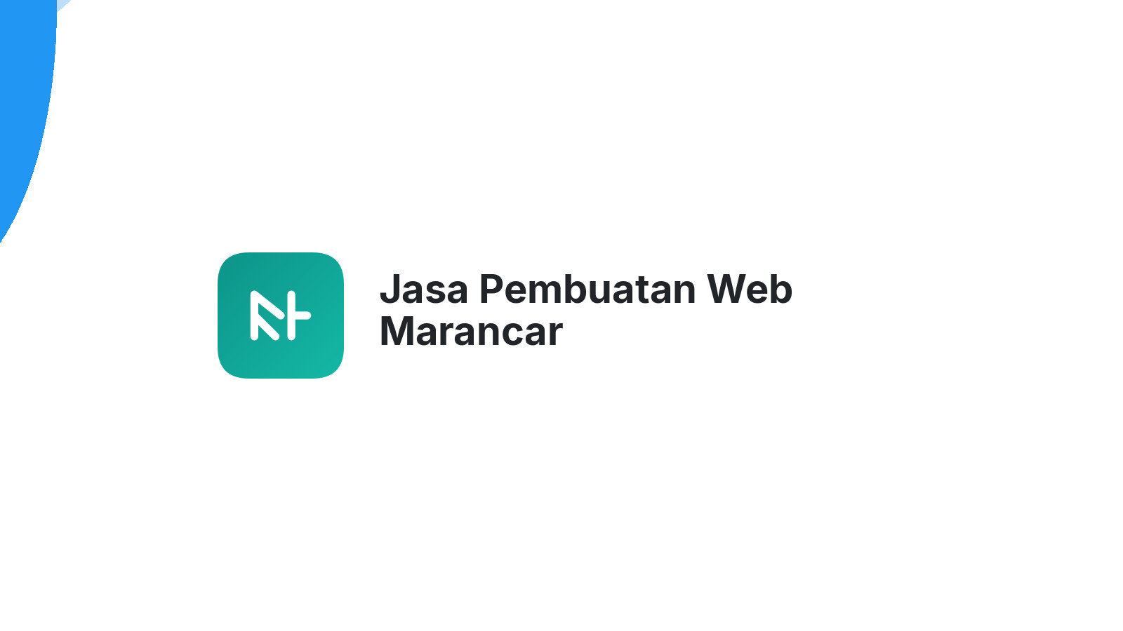 Jasa Pembuatan Web Marancar