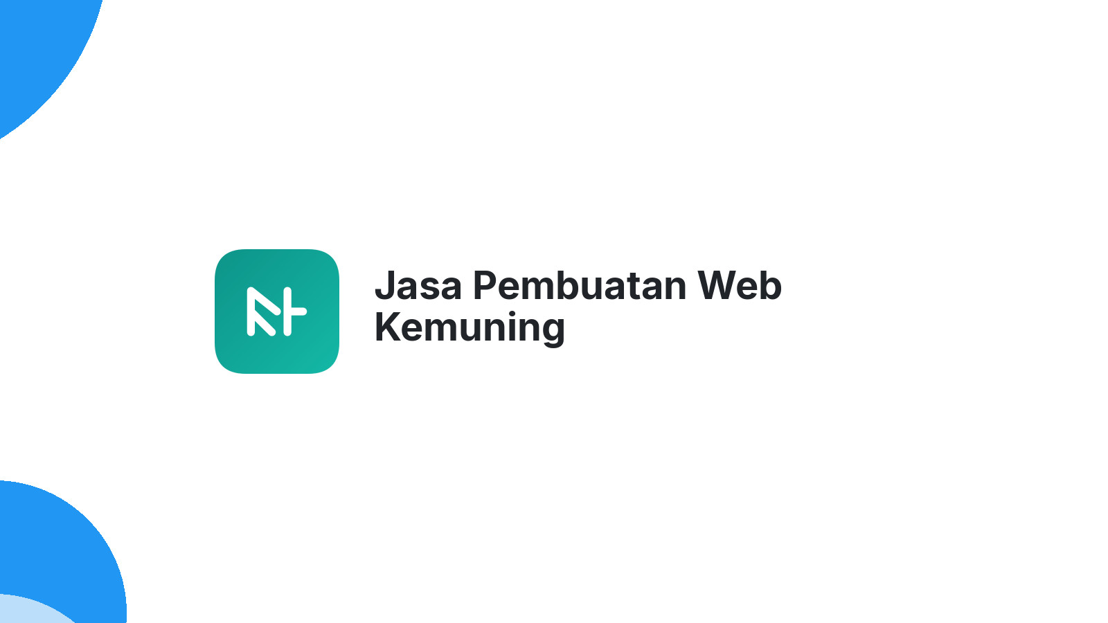 Jasa Pembuatan Web Kemuning