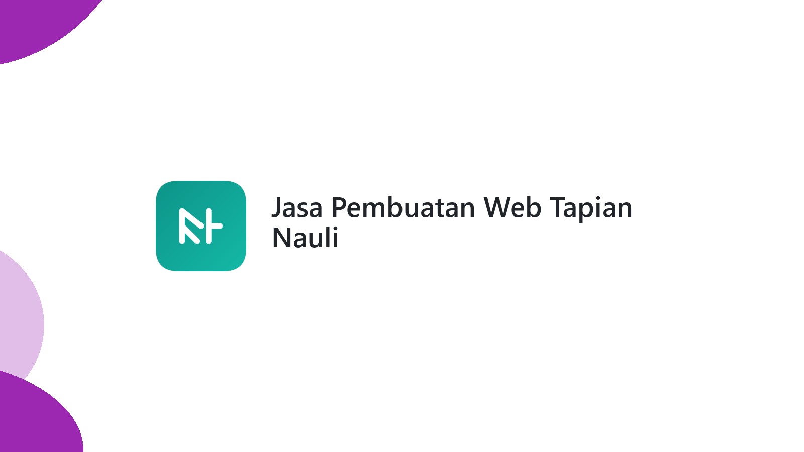 Jasa Pembuatan Web Tapian Nauli