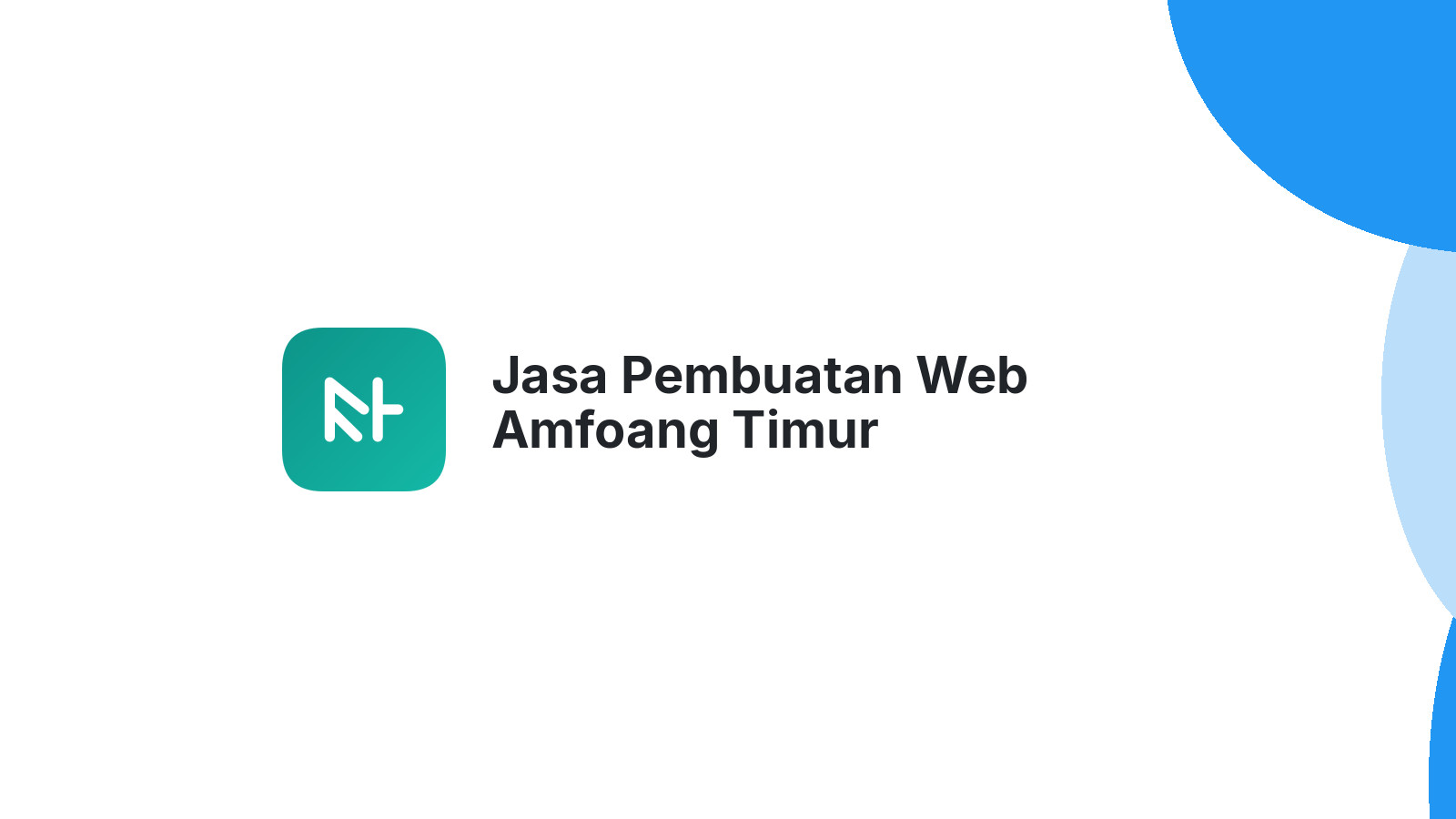Jasa Pembuatan Web Amfoang Timur