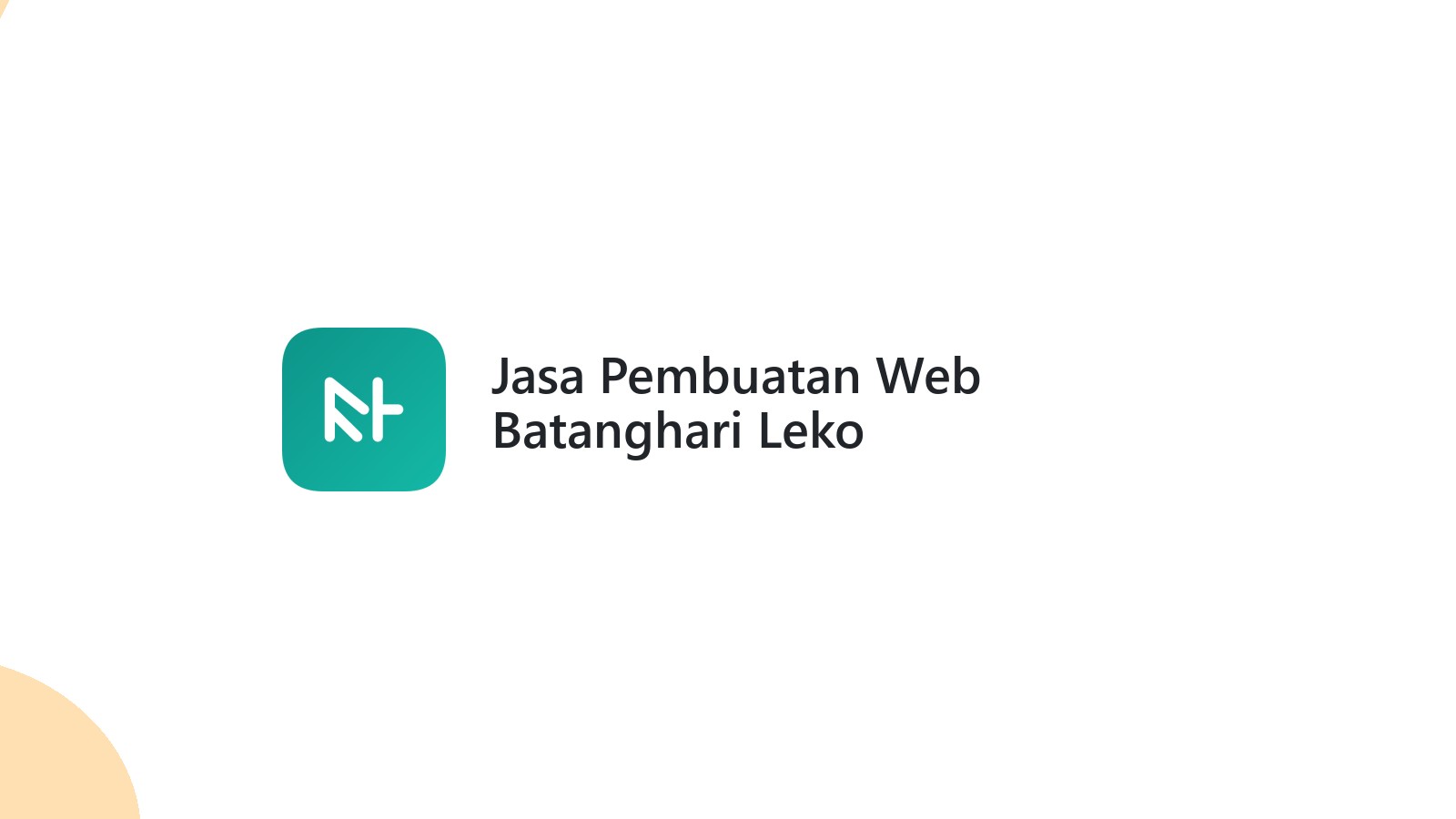 Jasa Pembuatan Web Batanghari Leko