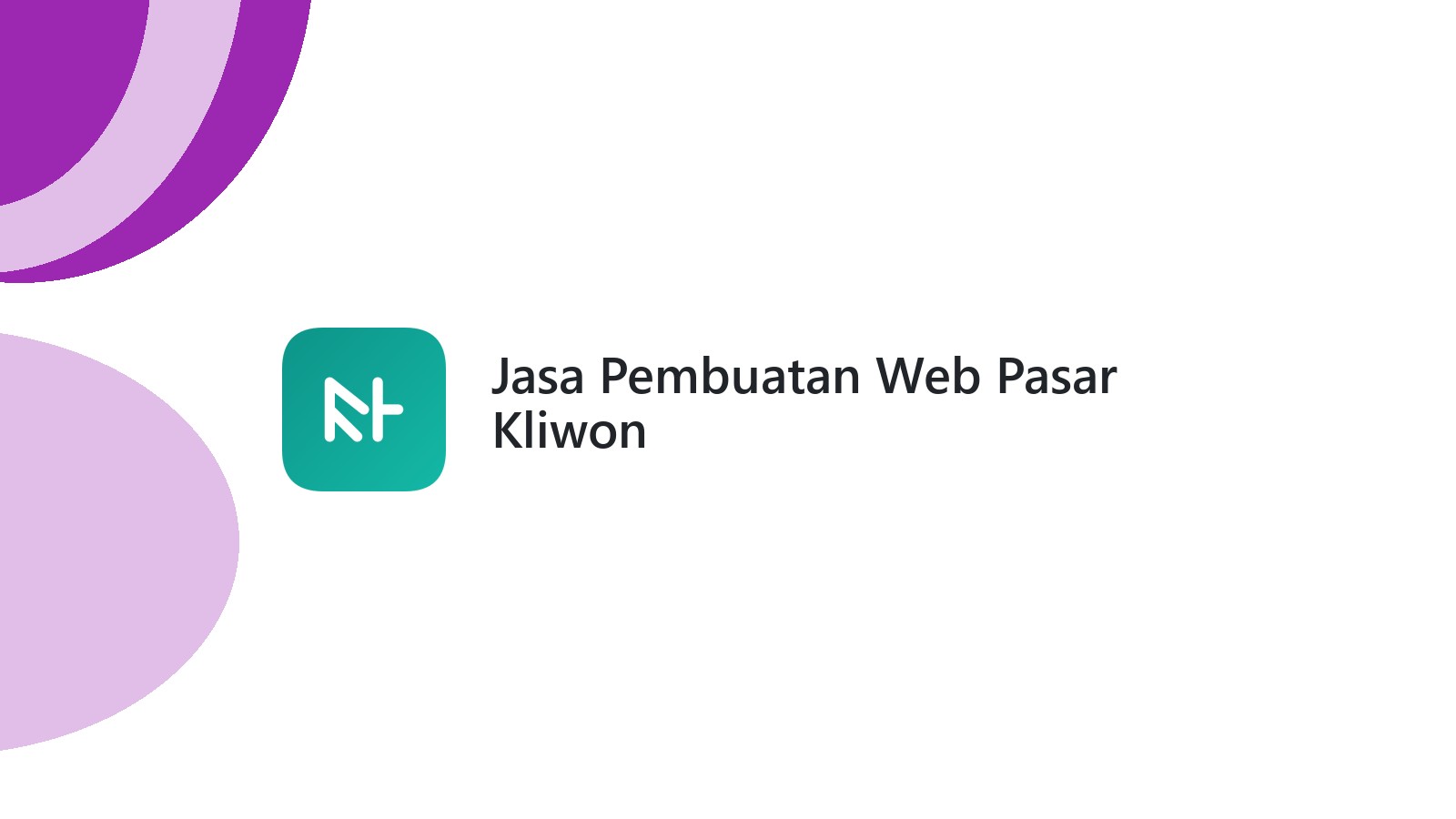 Jasa Pembuatan Web Pasar Kliwon