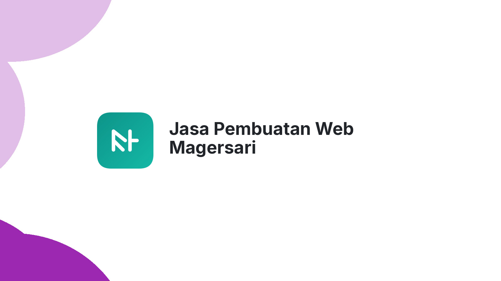 Jasa Pembuatan Web Magersari