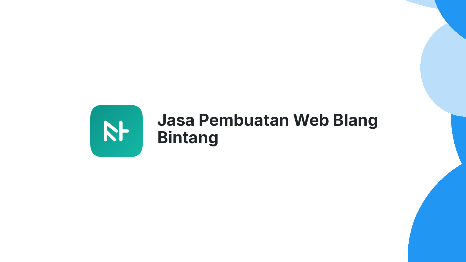 Jasa Pembuatan Web Blang Bintang
