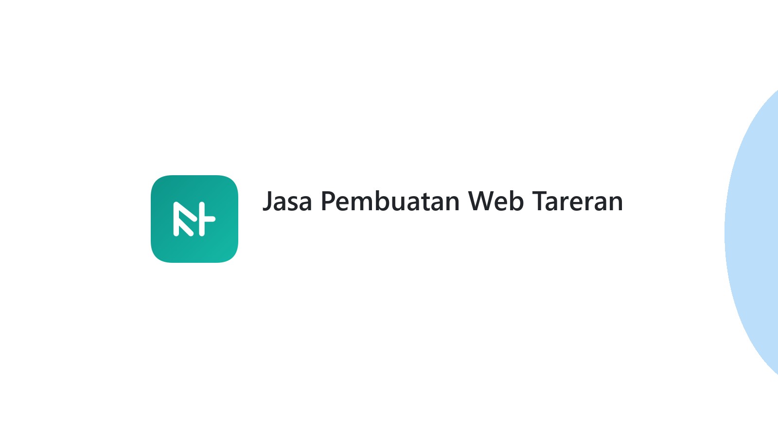 Jasa Pembuatan Web Tareran