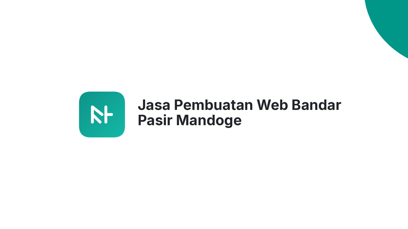 Jasa Pembuatan Web Bandar Pasir Mandoge
