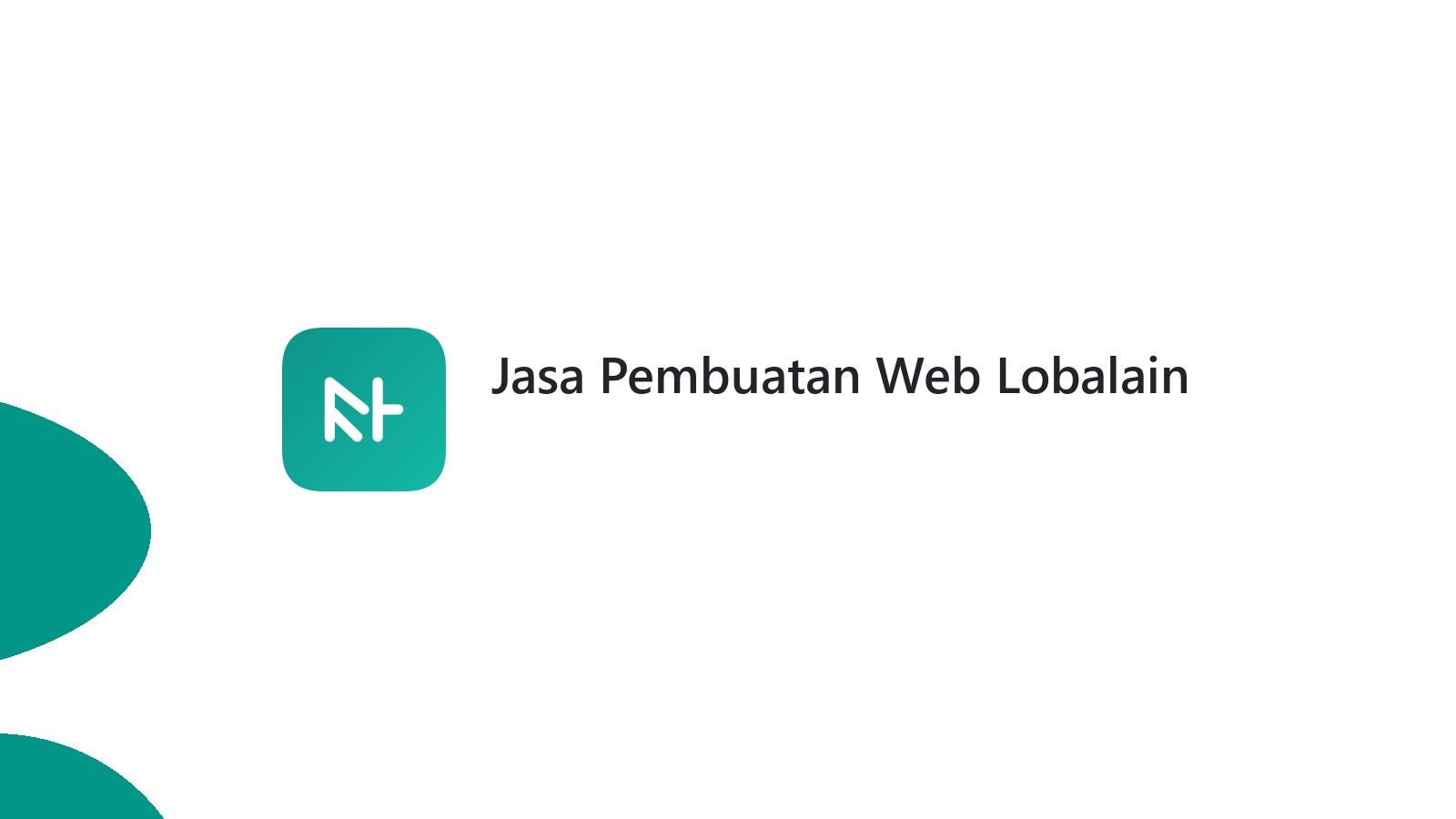 Jasa Pembuatan Web Lobalain