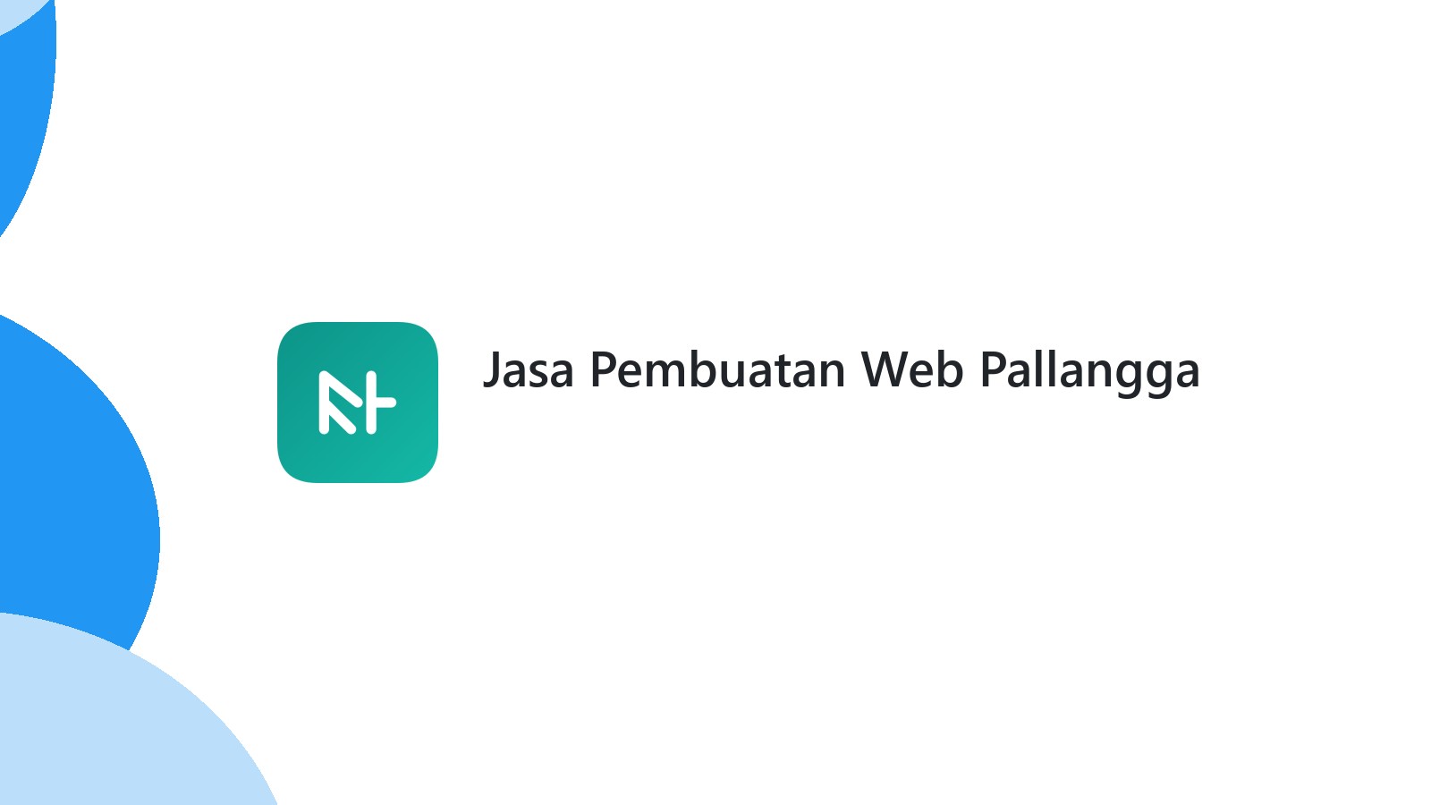 Jasa Pembuatan Web Pallangga