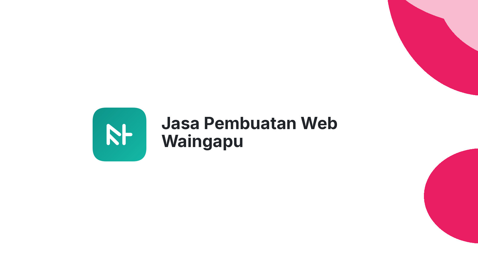 Jasa Pembuatan Web Waingapu