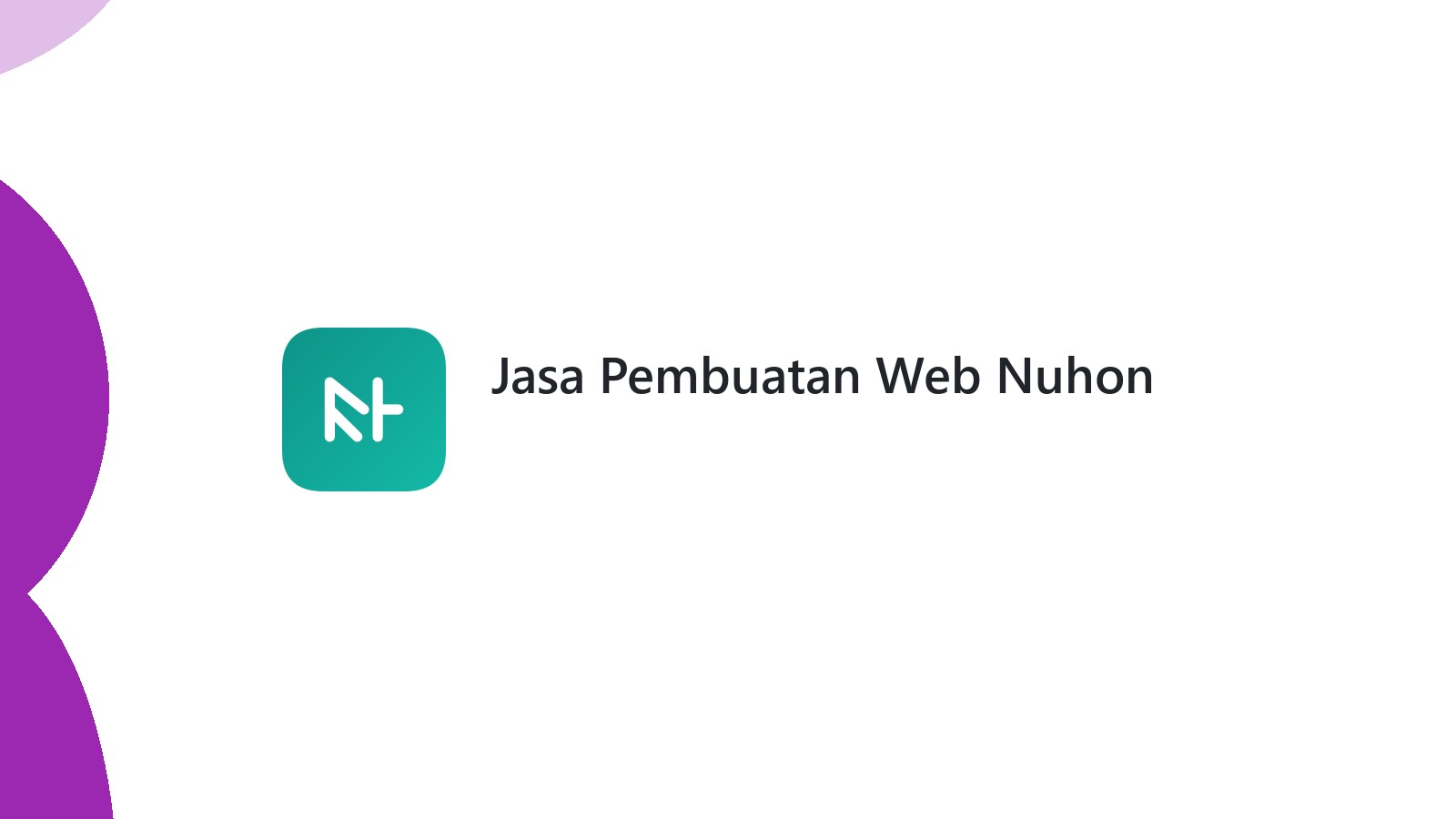Jasa Pembuatan Web Nuhon
