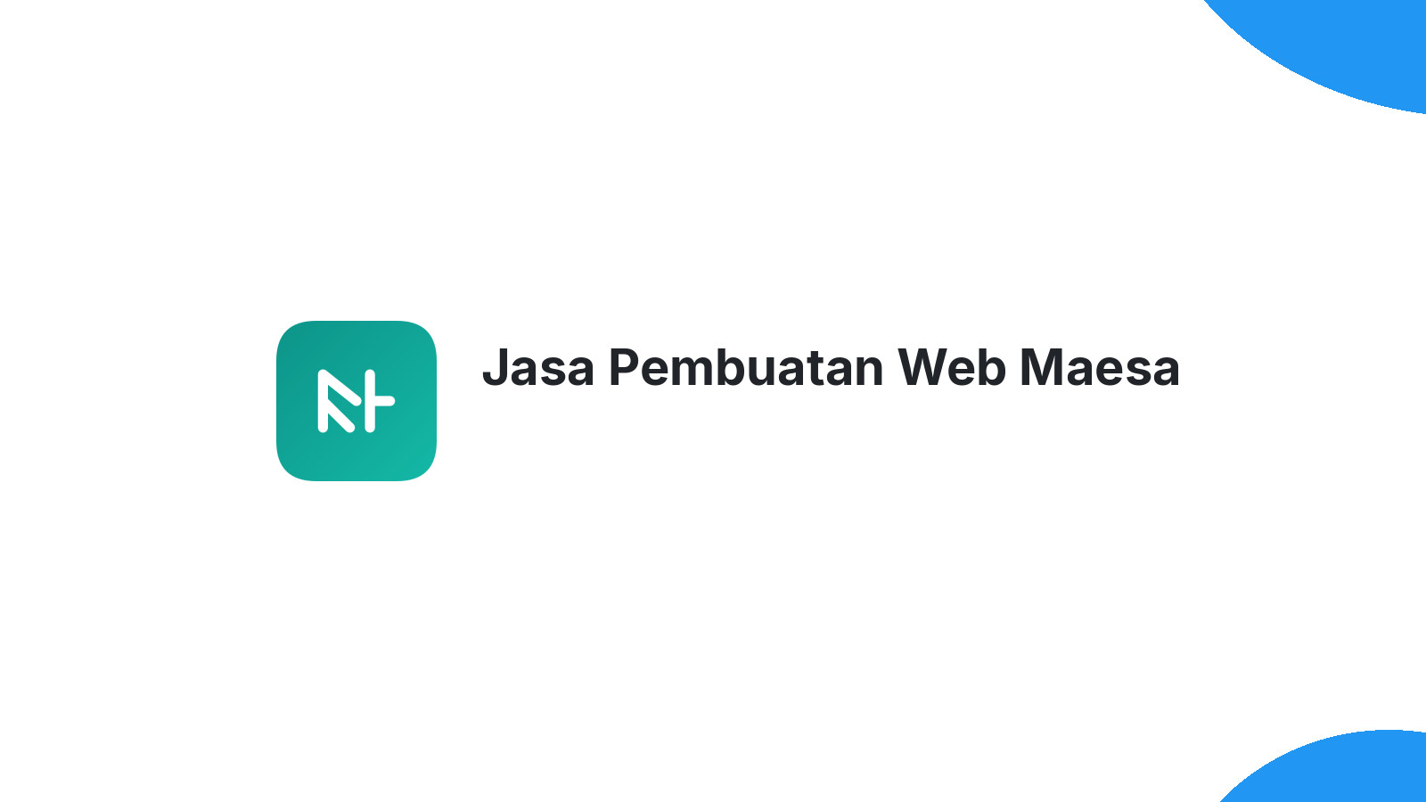 Jasa Pembuatan Web Maesa