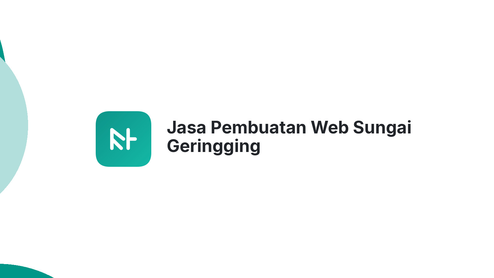 Jasa Pembuatan Web Sungai Geringging