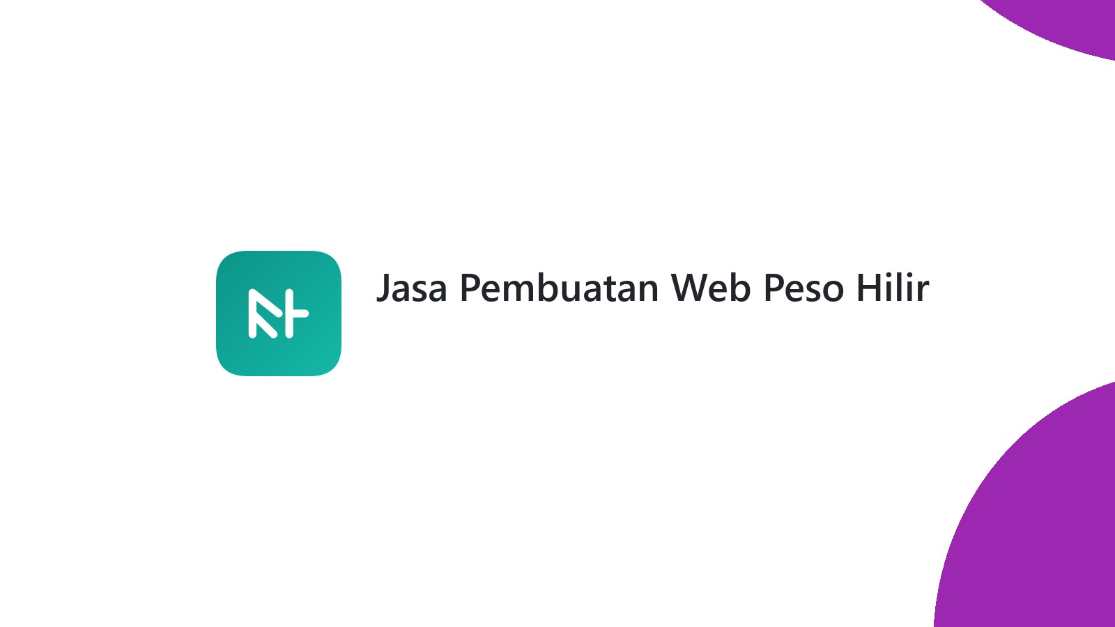 Jasa Pembuatan Web Peso Hilir