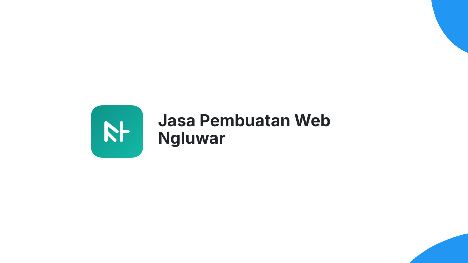 Jasa Pembuatan Web Ngluwar