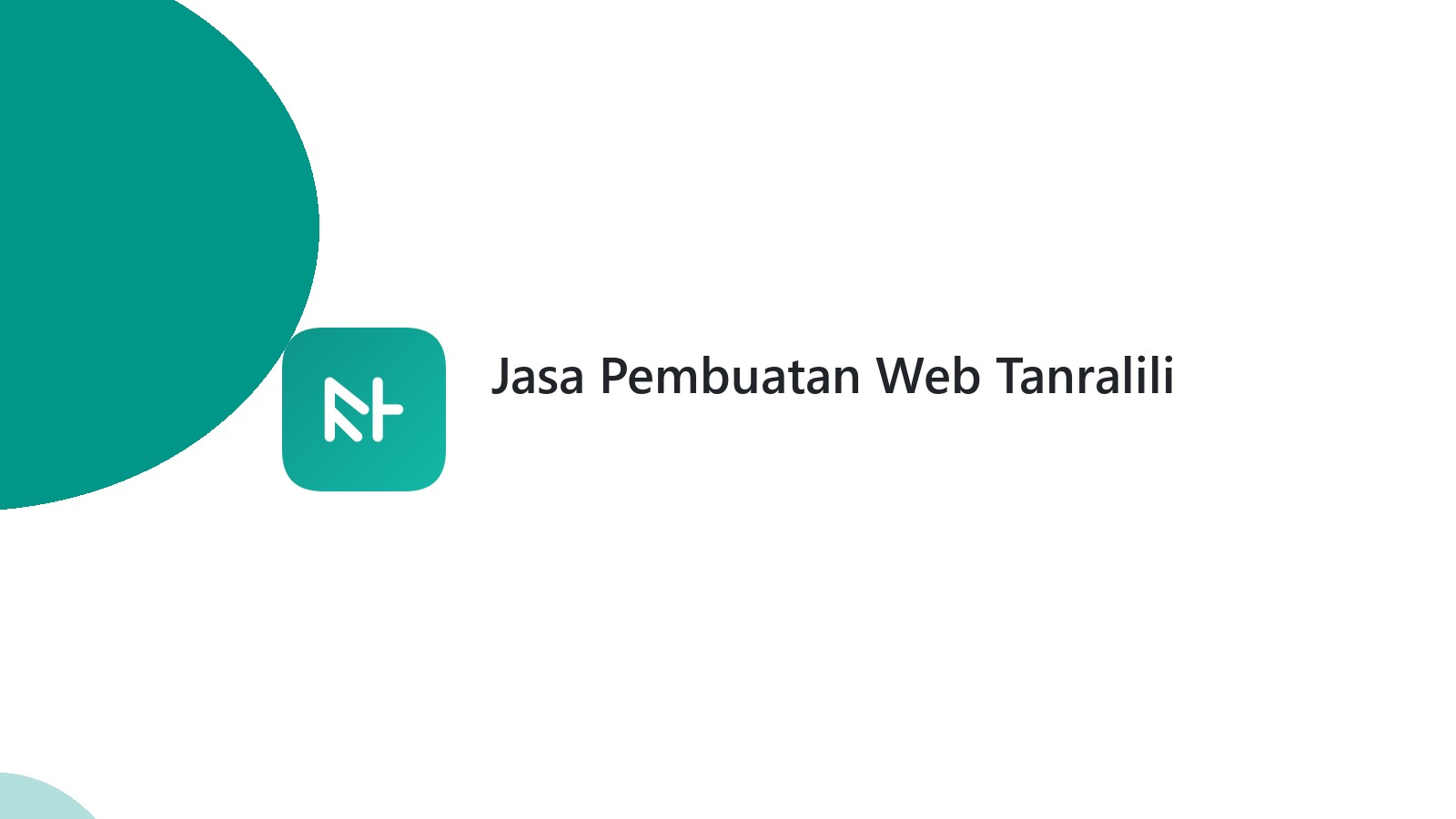 Jasa Pembuatan Web Tanralili