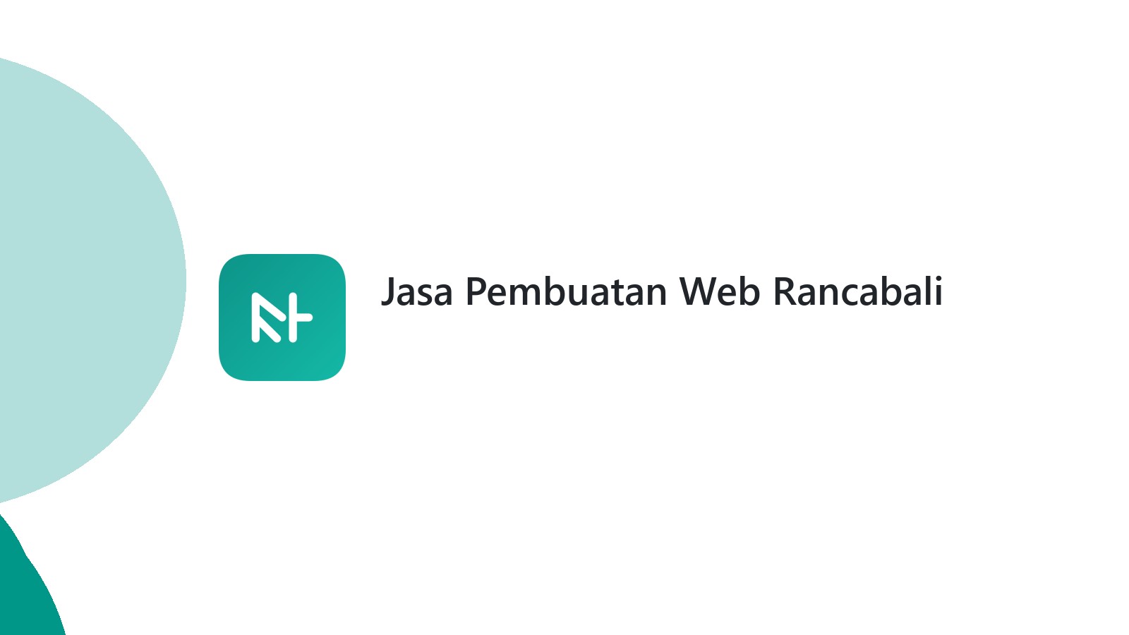Jasa Pembuatan Web Rancabali