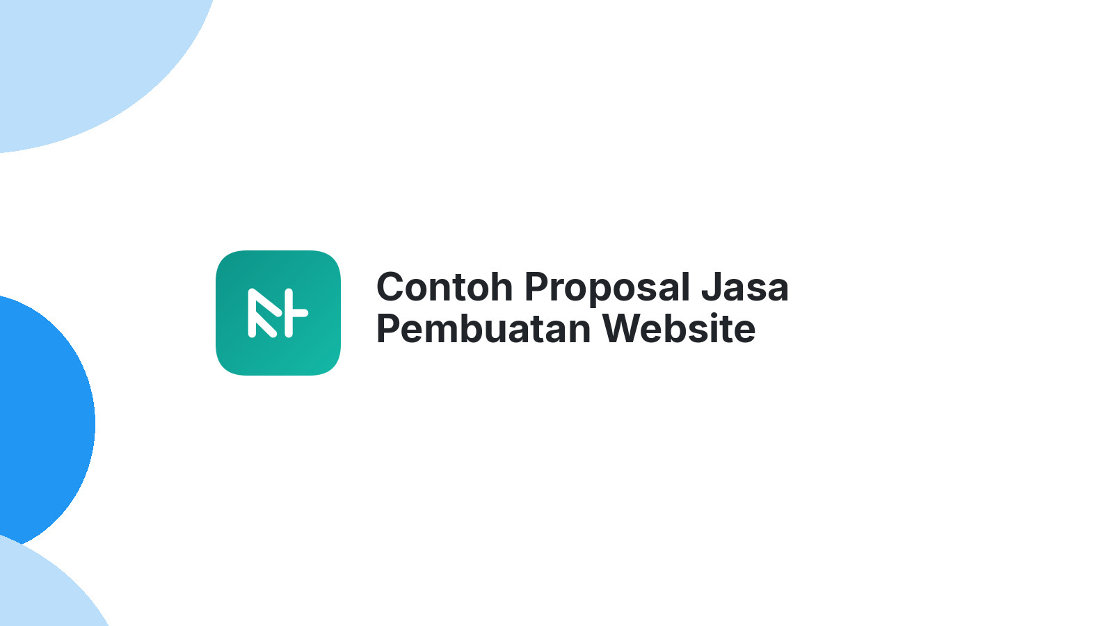 Contoh Proposal Jasa Pembuatan Website