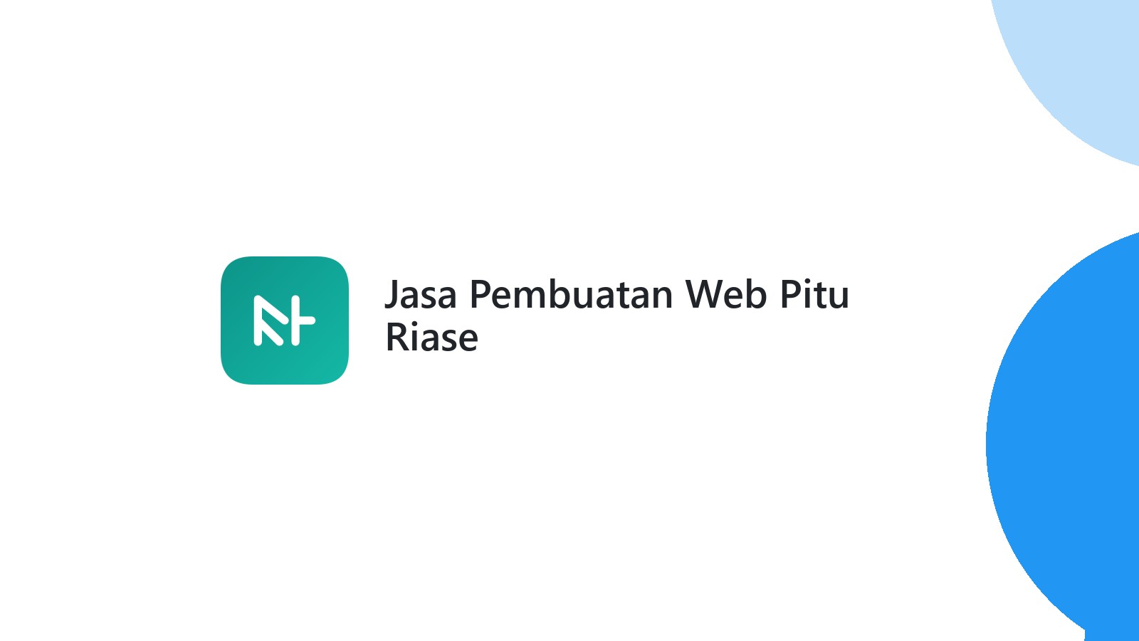 Jasa Pembuatan Web Pitu Riase