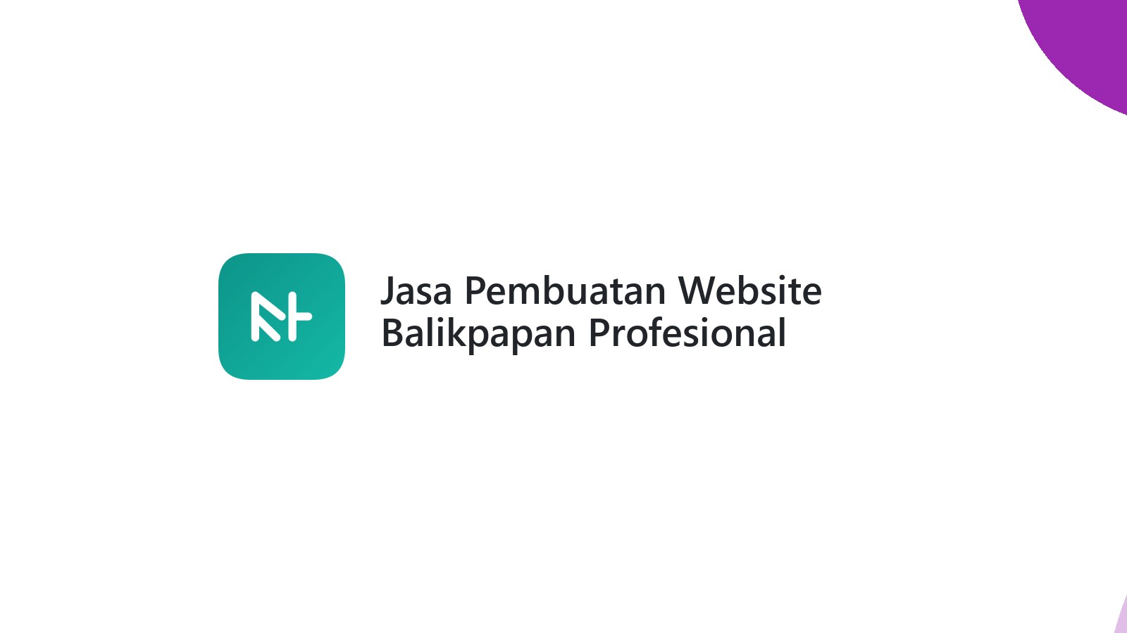 Jasa Pembuatan Website Balikpapan Profesional