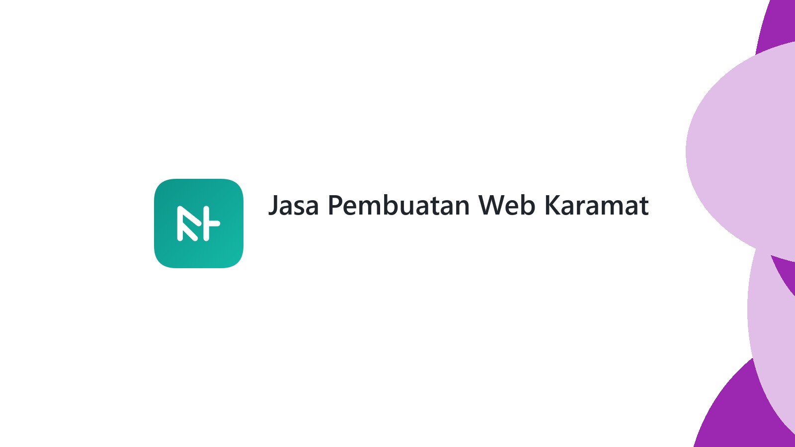 Jasa Pembuatan Web Karamat