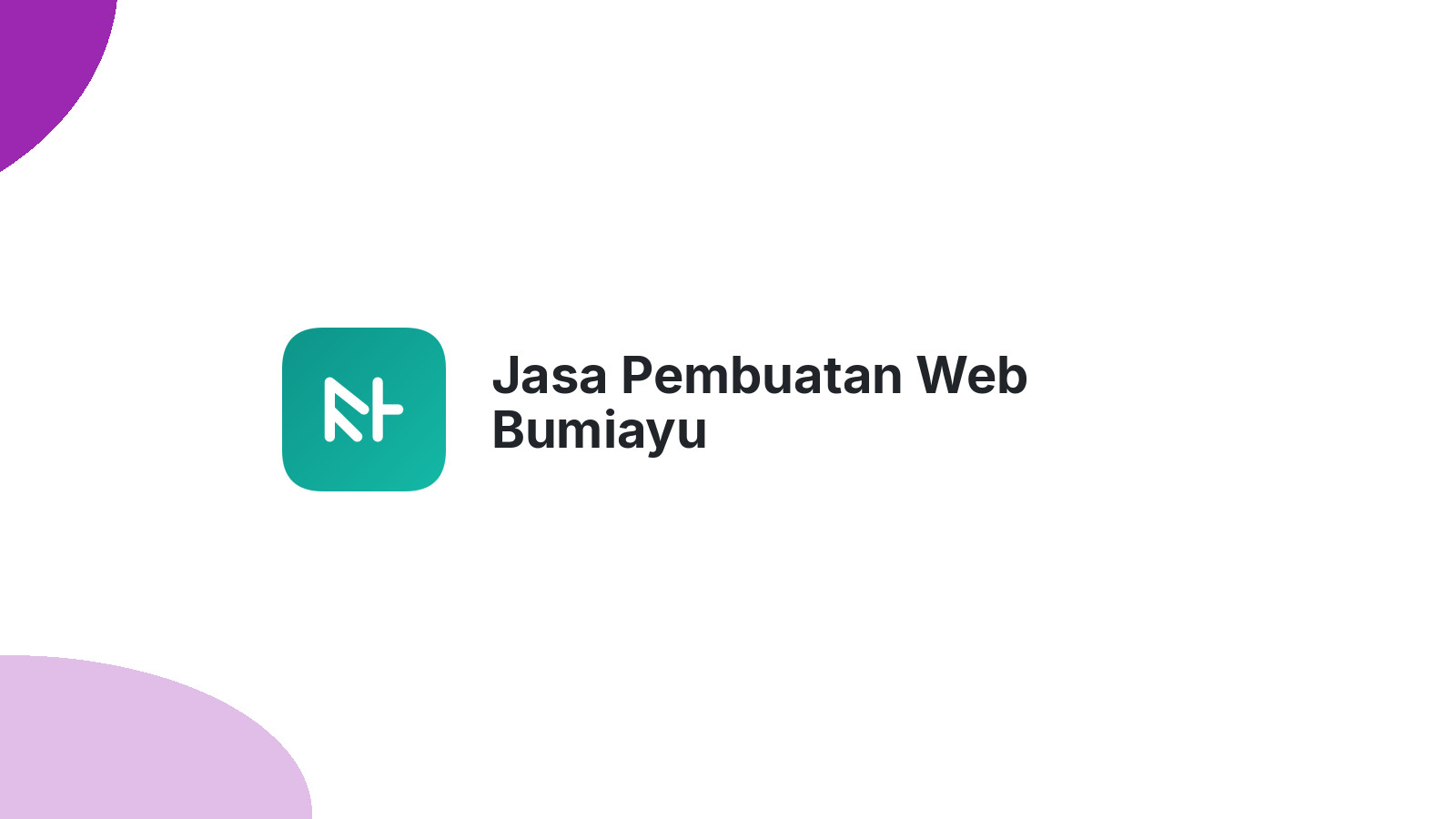 Jasa Pembuatan Web Bumiayu
